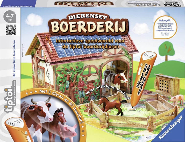 Tiptoi Dierenset Boerderij, 7356 van Ravensburger te koop bij Speldorado !