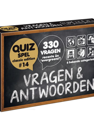Dit is een foto van het spel Vragen & Antwoorden - Classic Edition 14 te koop bij Speldorado Spellenwinkel Delft