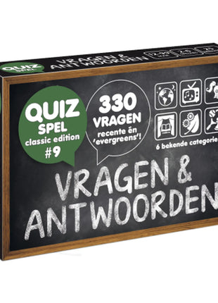 Dit is een foto van het spel Vragen & Antwoorden - Classic Edition 9 te koop bij Speldorado Spellenwinkel Delft