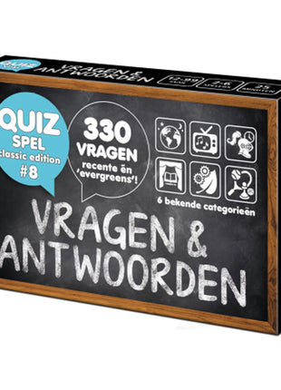 Dit is een foto van het spel Vragen & Antwoorden - Classic Edition 8 te koop bij Speldorado Spellenwinkel Delft