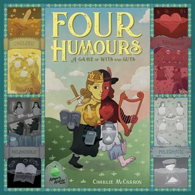Dit is een foto van het spel Four Humours - En te koop bij Speldorado Spellenwinkel Delft