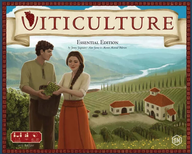 Dit is een foto van het spel Viticulture Essential Edition EN te koop bij Speldorado Spellenwinkel Delft