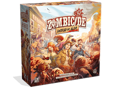Dit is een foto van het spel Zombicide Undead or Alive EN te koop bij Speldorado Spellenwinkel Delft