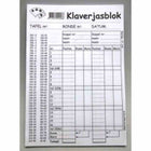Dit is een foto van het spel Klaverjas Scorebloc 100Vel A5 te koop bij Speldorado Spellenwinkel Delft
