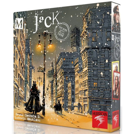 Dit is een foto van het spel Mr.Jack New York te koop bij Speldorado Spellenwinkel Delft