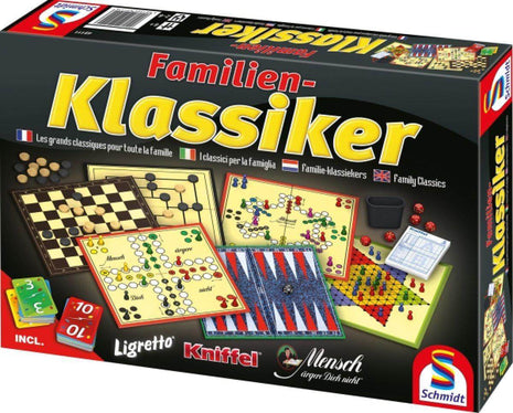 Dit is een foto van het spel Spellendoos Met Ligretto te koop bij Speldorado Spellenwinkel Delft