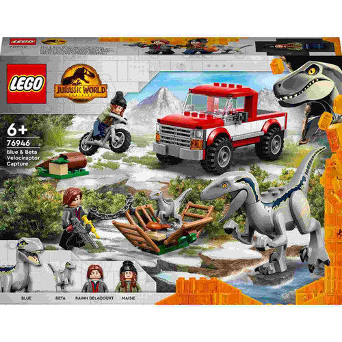 Lego Jurassic World Blue & Beta Velociraptorvangst 76946, 76946 van Lego te koop bij Speldorado !