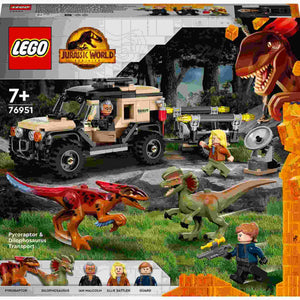 Lego Jurassic World Pyroraptor & Dilophosaurus Transport 76951, 76951 van Lego te koop bij Speldorado !