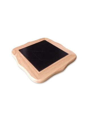 Tangram Solidwood Blank.M.Zw.Stenen 22Cm hersenbreker  - Handelsonderneming Telgenkamp