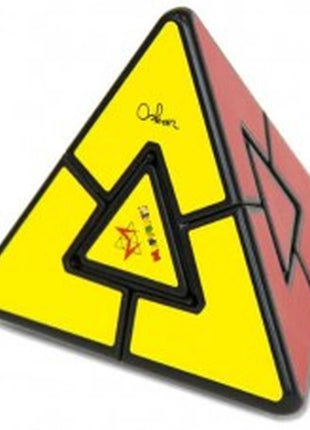 Dit is een foto van het spel Pyraminx Duo te koop bij Speldorado Spellenwinkel Delft