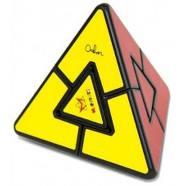 Dit is een foto van het spel Pyraminx Duo te koop bij Speldorado Spellenwinkel Delft