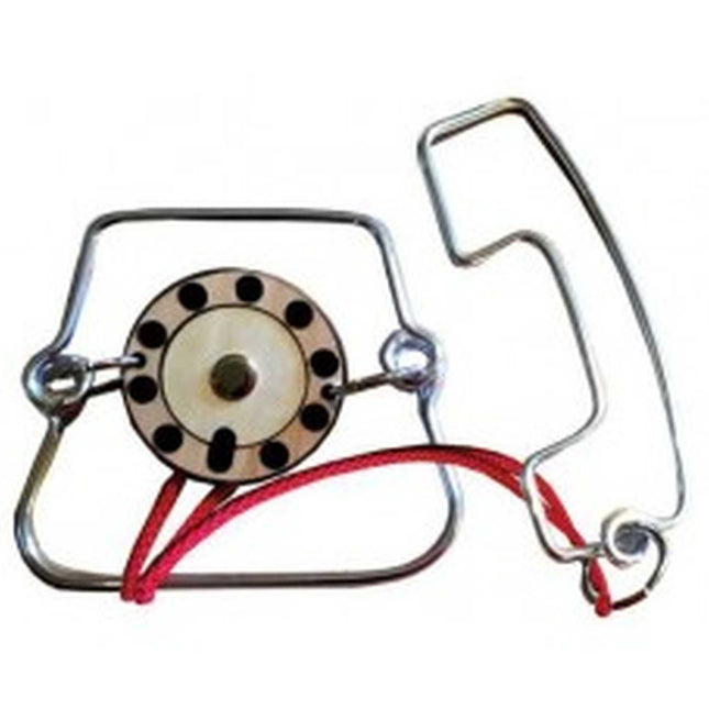 Dit is een foto van het spel Metalen Geduld Telefoon Constantin te koop bij Speldorado Spellenwinkel Delft