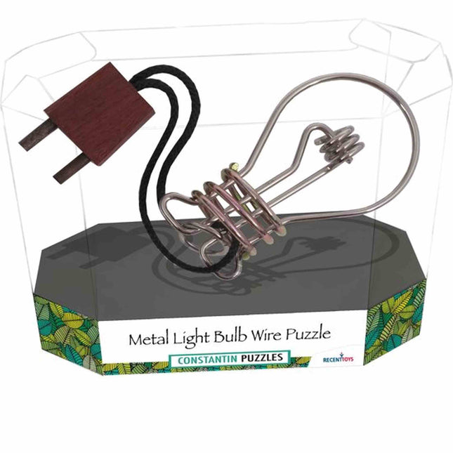 Dit is een foto van het spel Metalen Geduld Lamp Constantin te koop bij Speldorado Spellenwinkel Delft