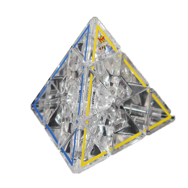 Dit is een foto van het spel Pyraminx Crystal te koop bij Speldorado Spellenwinkel Delft