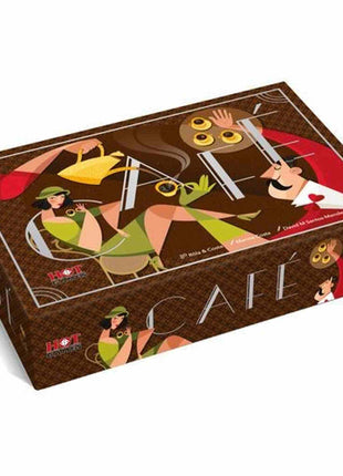 Dit is een foto van het spel Cafe kaartspel, Pythagoras NL/EN te koop bij Speldorado Spellenwinkel Delft