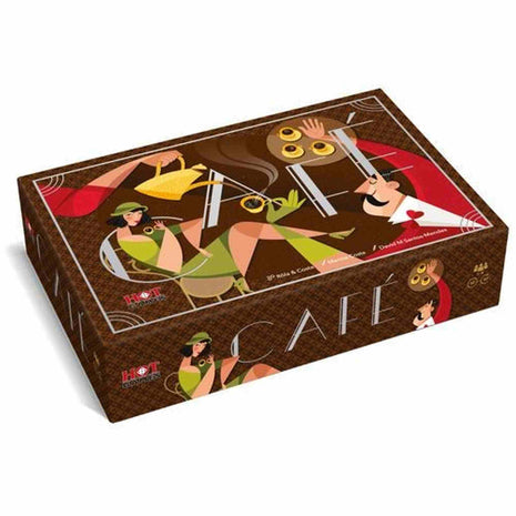 Dit is een foto van het spel Cafe kaartspel, Pythagoras NL/EN te koop bij Speldorado Spellenwinkel Delft