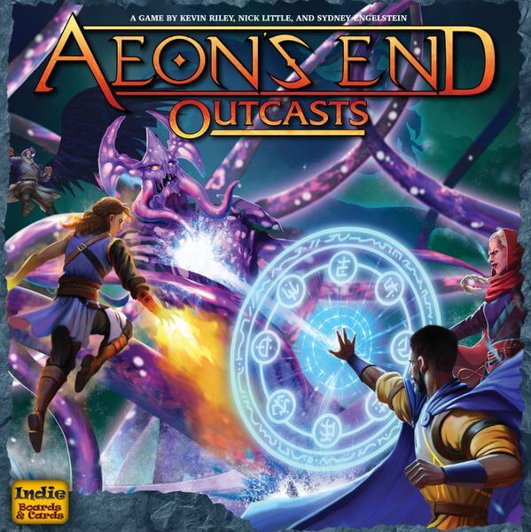 Dit is een foto van het spel Aeon's End Outcasts EN te koop bij Speldorado Spellenwinkel Delft