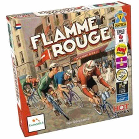 Flamme Rouge NL – gezellig bordspel – 2 tot 4 spelers