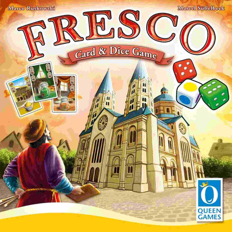Fresco Card & Dice Game – strategisch dobbelspel –2 tot 4 spelers