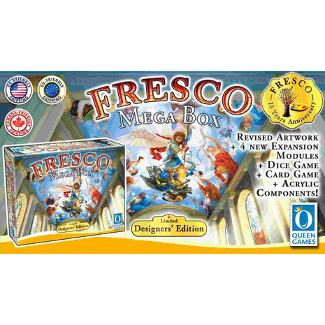 Fresco Mega Box – strategisch bordspel – 2 tot 4 spelers