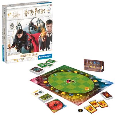 Dit is een foto van het spel Harry Potter Quiddich Bordspel te koop bij Speldorado Spellenwinkel Delft