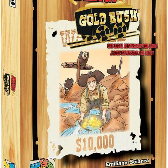 Dit is een foto van het spel Bang! Gold Rush te koop bij Speldorado Spellenwinkel Delft