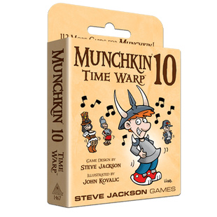 Munchkin 10 Time Warp EN – party kaartspel – 2 tot 6 spelers