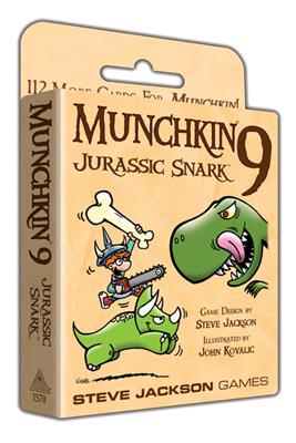 Dit is een foto van het spel Munchkin 9 Jurassic Snark EN te koop bij Speldorado Spellenwinkel Delft