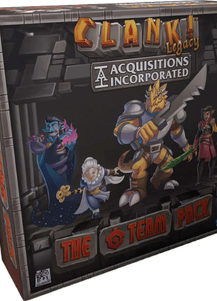 Dit is een foto van het spel Clank! Legacy Acquisitions Incorporated C-Team Pac te koop bij Speldorado Spellenwinkel Delft