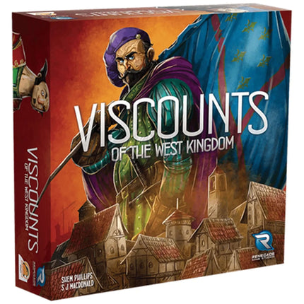 Dit is een foto van het spel Viscounts Of The West Kingdom te koop bij Speldorado Spellenwinkel Delft