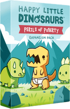 Happy Little Dinosaurs Perils of Puberty Expansion EN – gezellig kaartspel – 2 tot 4 spelers
