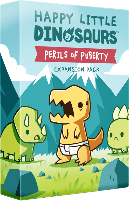 Happy Little Dinosaurs Perils Of Puberty Expansion, TEE1234HLEXP2-T van Asmodee te koop bij Speldorado !