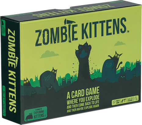 Dit is een foto van het spel Zombie Kittens EN te koop bij Speldorado Spellenwinkel Delft