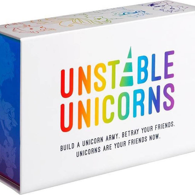Dit is een foto van het spel Unstable Unicorns EN te koop bij Speldorado Spellenwinkel Delft