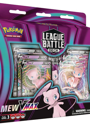 Pokémon TCG Mew Vmax League Battle Deck  – set Mew Vmax - Battle Deck