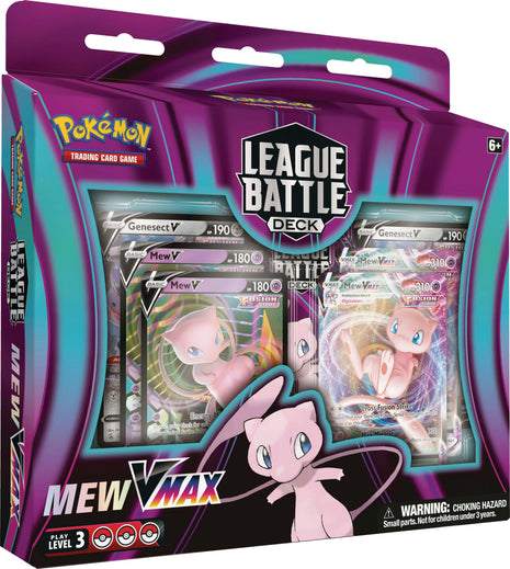 Pokémon TCG League Battle Deck  Mew Vmax Deck  – set Mew Vmax - Battle Deck