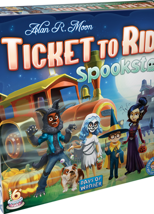 Ticket to Ride Spookstad NL – bordspel voor kinderen Vanaf 6 jaar