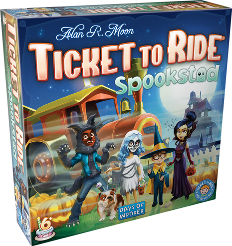 Ticket to Ride Spookstad NL – bordspel voor kinderen Vanaf 6 jaar