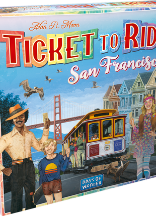 Ticket to Ride San Francisco - NL – gezellig bordspel – 2 tot 4 spelers