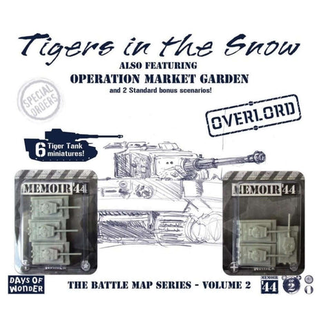 Memoir'44 - Tigers in the Snow EN – strategisch bordspel – 2 spelers