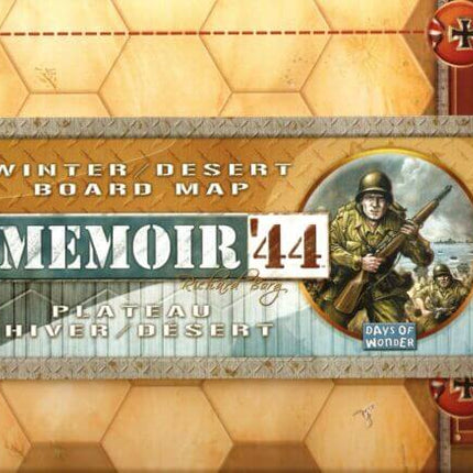 Dit is een foto van het spel Memoir'44 - Winter/Desert Map EN te koop bij Speldorado Spellenwinkel Delft