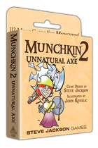 Munchkin 2 Unnatural Axe EN – gezellig kaartspel – 2 tot 6 spelers