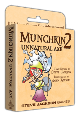 Munchkin 2 Unnatural Axe, SJG-1410 van Asmodee te koop bij Speldorado !