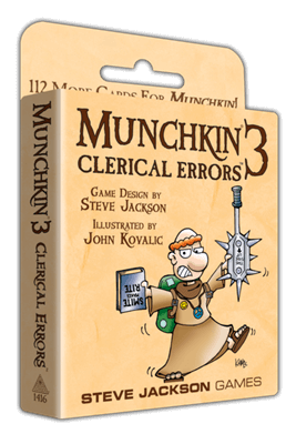 Munchkin 3 Clerical Errors, SJG-1416 van Asmodee te koop bij Speldorado !