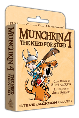 Munchkin 4 The Need For Steed, SJG-1444 van Asmodee te koop bij Speldorado !