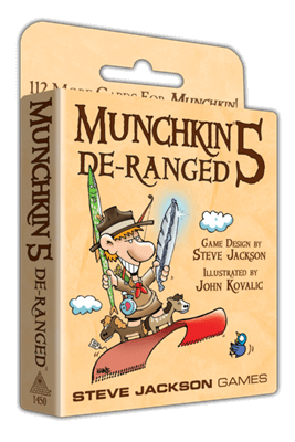 Munchkin 5 De Ranged EN – gezellig kaartspel – 2 tot 6 spelers