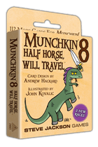 Munchkin 8 Half Horse, Will Travel EN – gezellig kaartspel – 3 tot 6 spelers