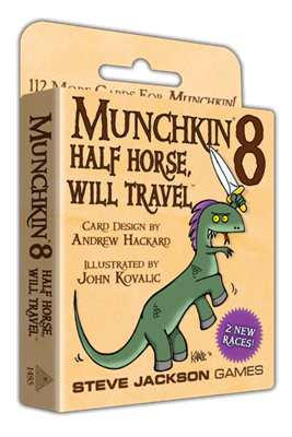 Munchkin 8 Half Horse, Will Travel, SJG-1485 van Asmodee te koop bij Speldorado !