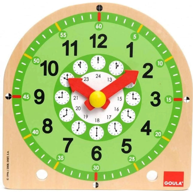 Dit is een foto van het spel Educatieve Klok te koop bij Speldorado Spellenwinkel Delft