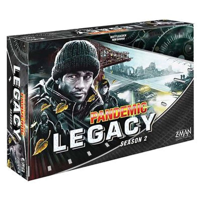 Dit is een foto van het spel Pandemic Legacy Season 2 Black EN te koop bij Speldorado Spellenwinkel Delft